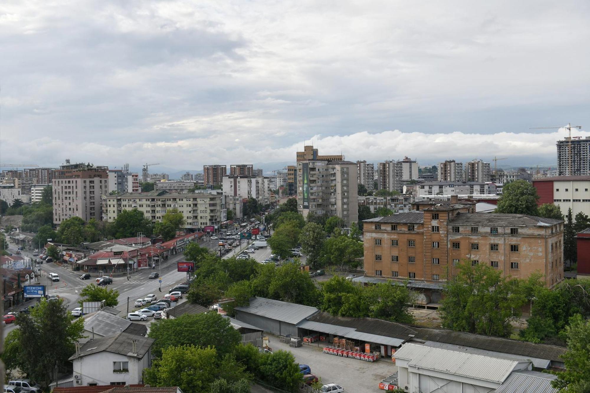 Skopje Starlight Apartments - Flatiron Exteriör bild
